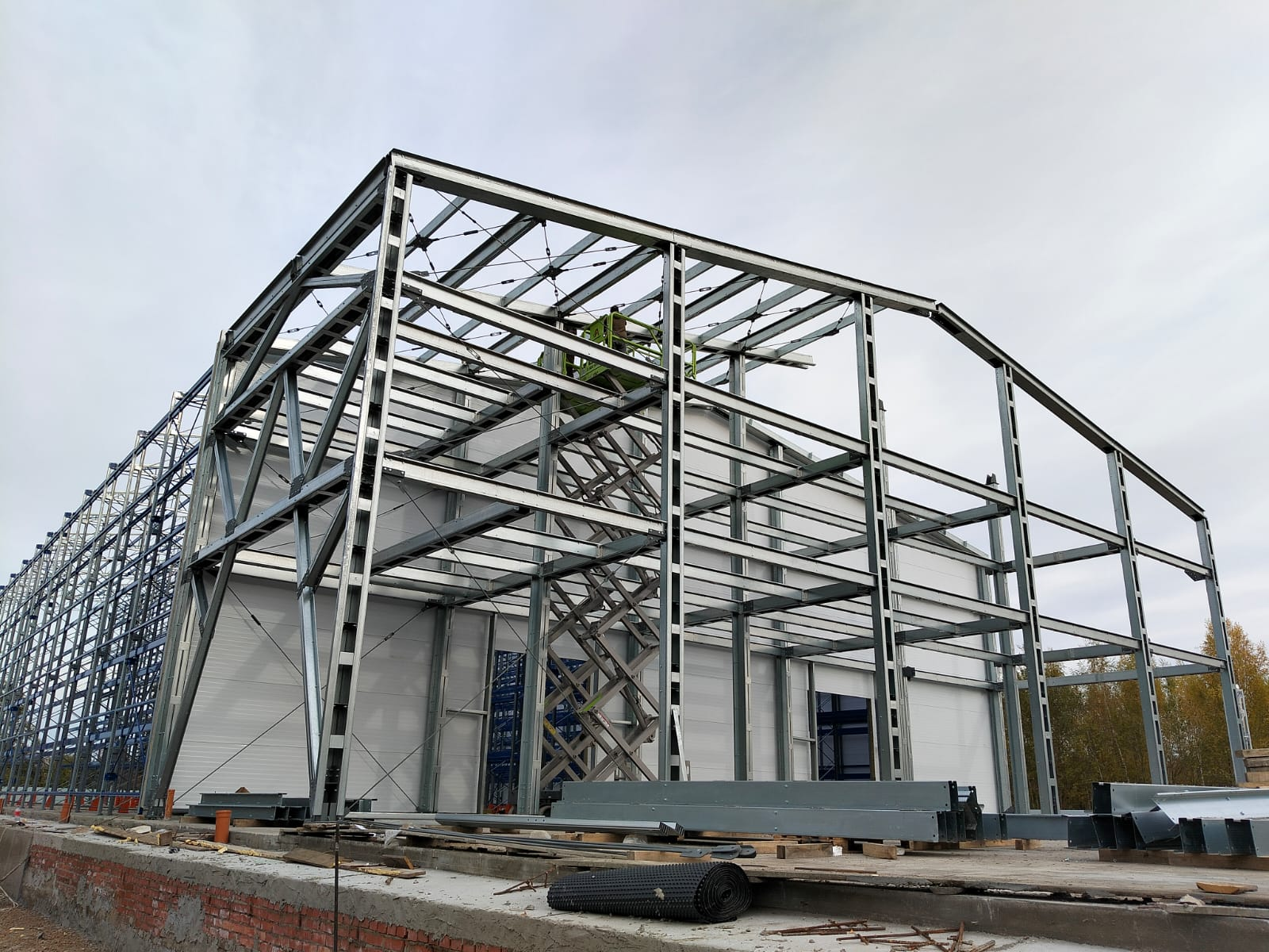 Строительство здания ЛСТК в Ивановской области