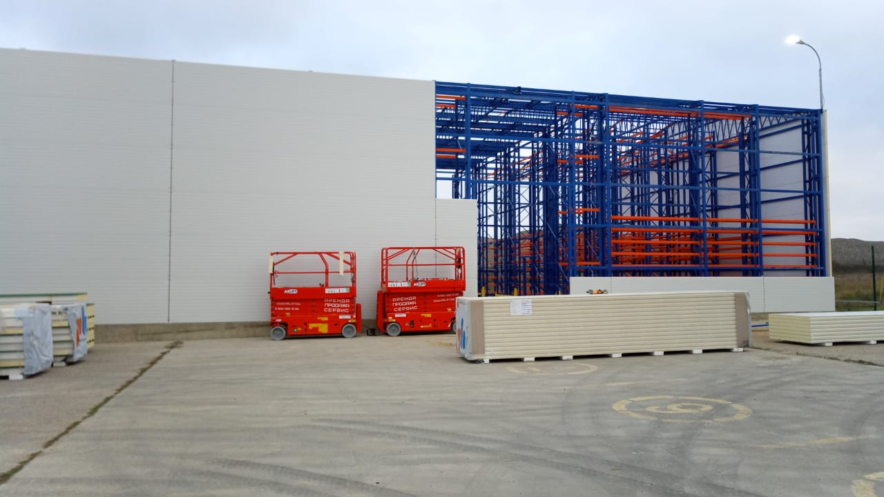 Монтаж сэндвич-панелей