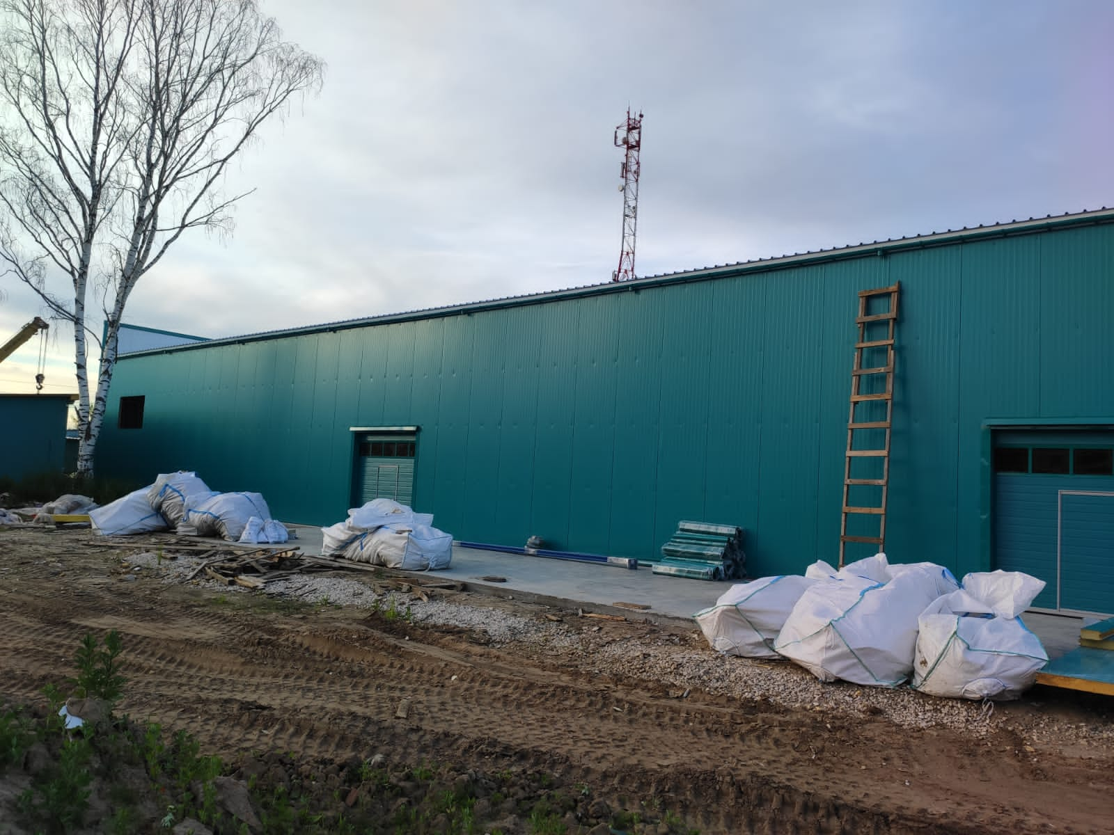 Эффективное строительство самонесущего склада