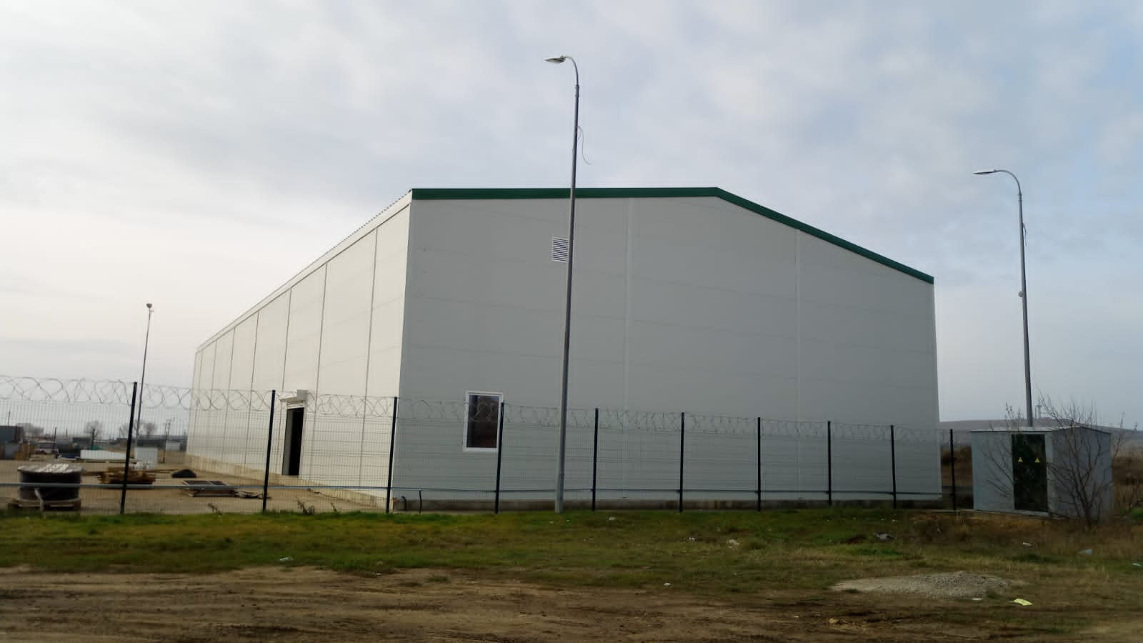 Строительство самонесущего склада в Краснодарском крае