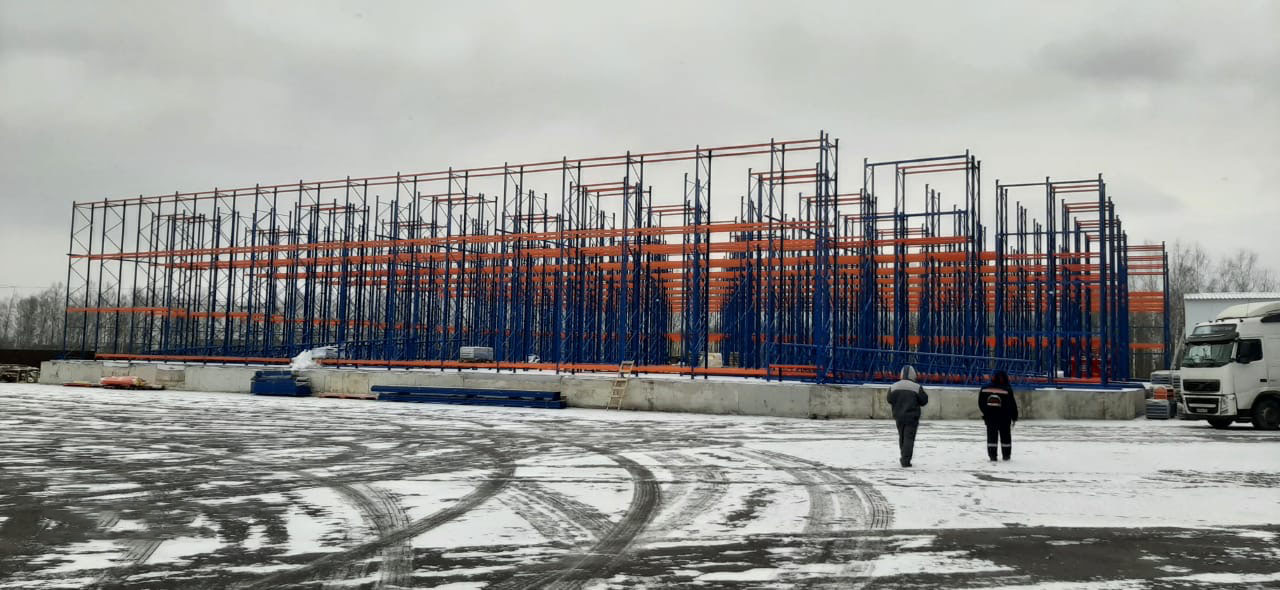 Строительство самонесущих складов и ангаров