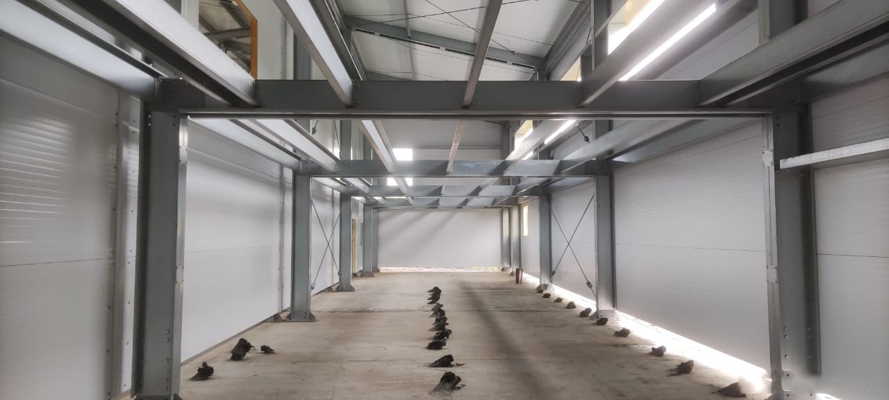 Производство ангаров из ЛСТК