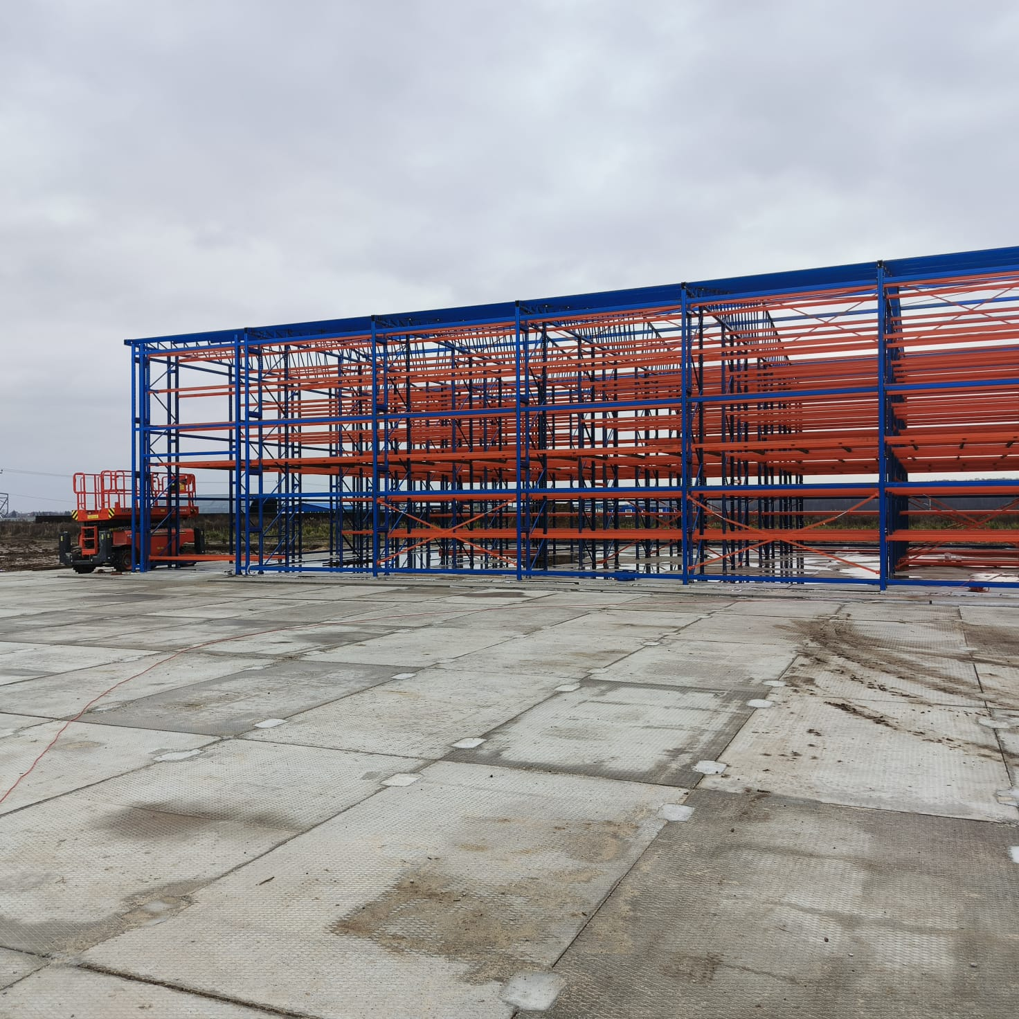 Монтаж быстровозводимого склада в Московской области