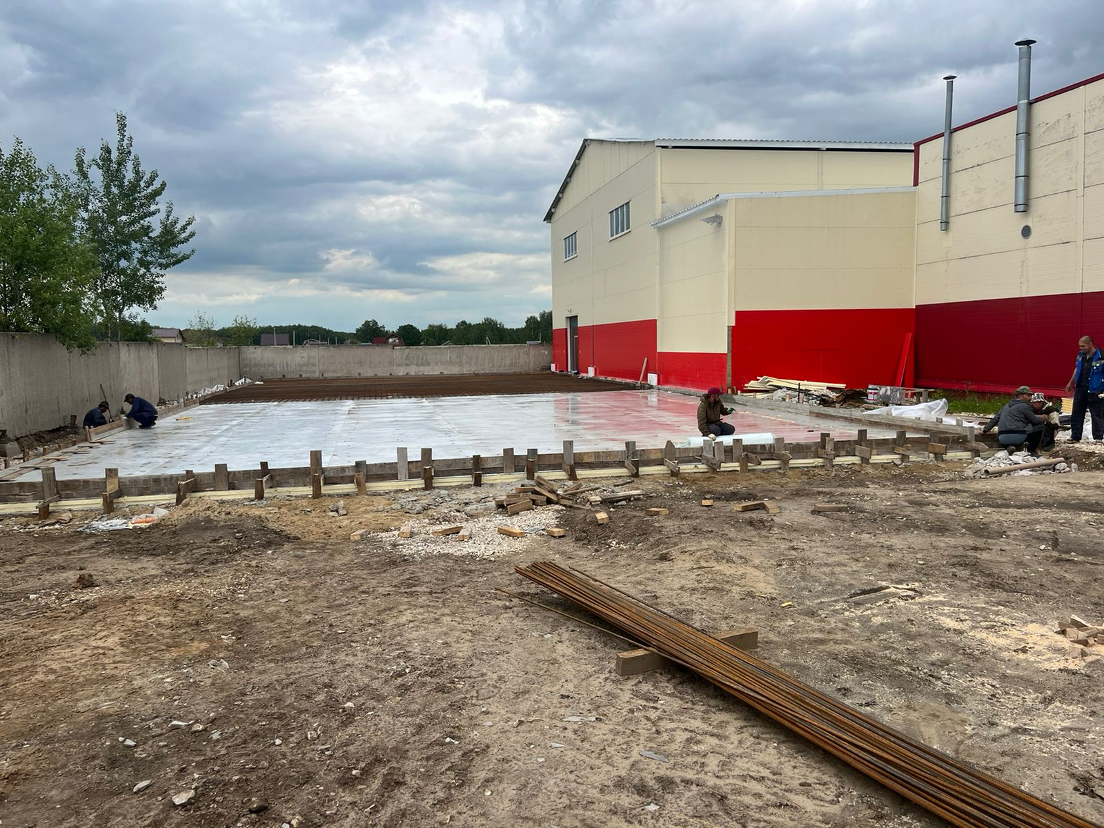 Проектирование и устройство фундамента для снс склада комбинированного типа