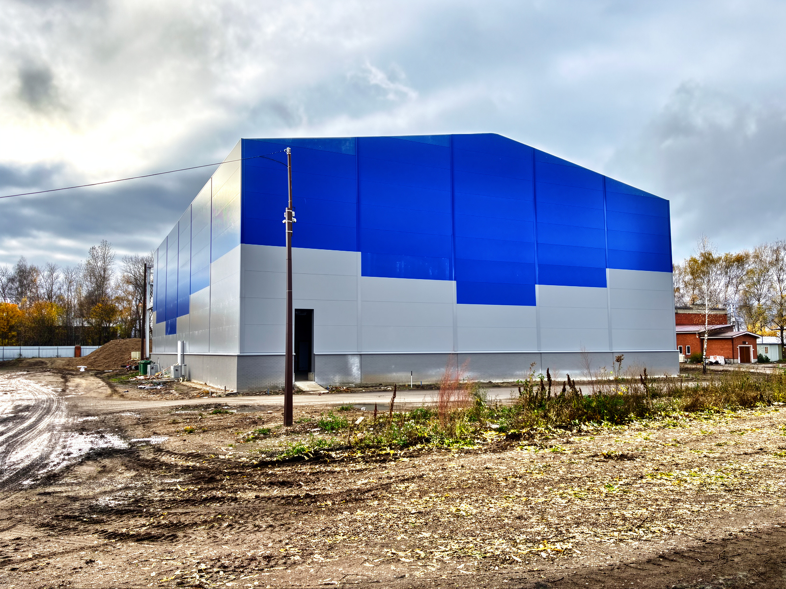 Монтаж быстровозводимого склада